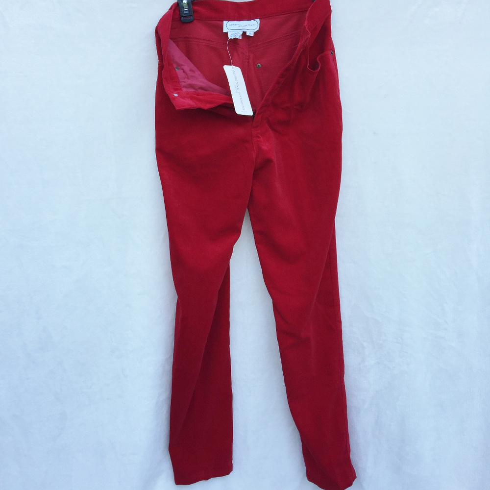 Adrienne Vittadini Red Jeans